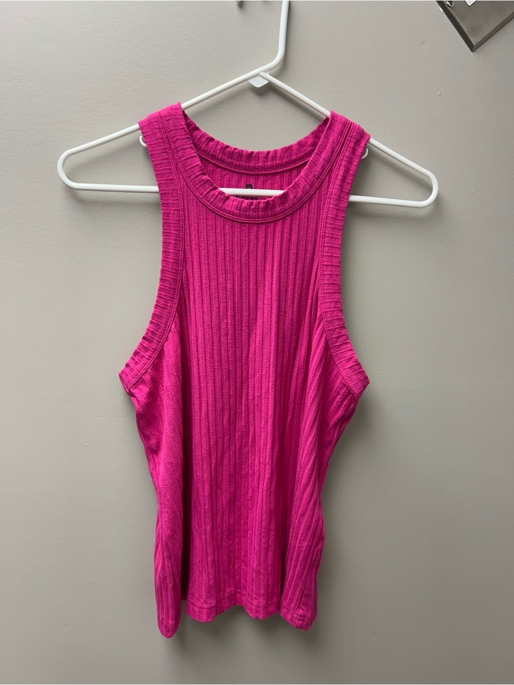 Free People Movement Women’s Fuchsia Ribbed Tank Top